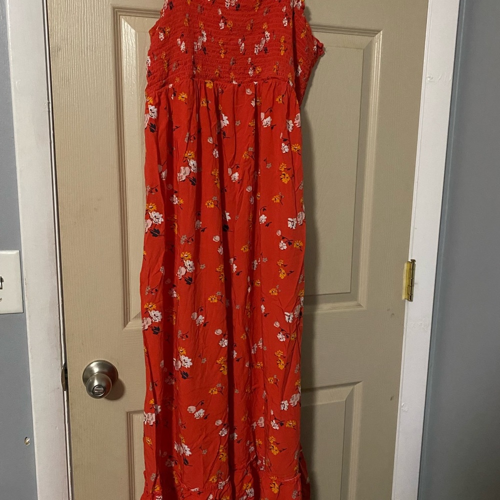 Red Target Maternity Dress